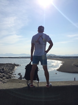 「平塚」｜yoshiさん（メンズ・175cm）の夏コーディネート