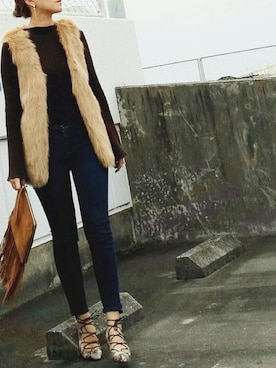 SHOさん（レディース・164cm）の秋コーディネート