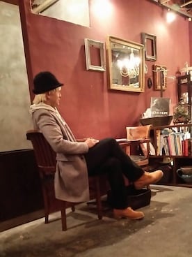 「ハロウィン」｜「アイテム（チェスターコート）」を使った、Takeshiさん（メンズ・187cm）の秋コーディネート