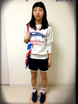 百音さん（レディース・153cm）の春コーディネート