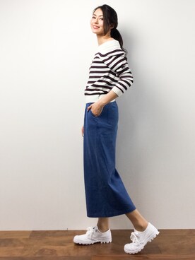 yuさん（レディース・167cm）の春コーディネート