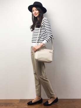 yuさん（レディース・167cm）の春コーディネート