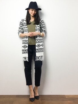 yuさん（レディース・167cm）の春コーディネート