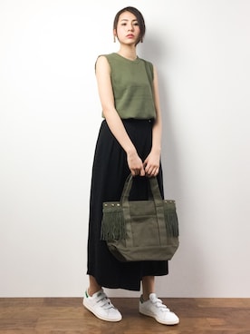 yuさん（レディース・167cm）の春コーディネート