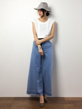 yuさん（レディース・167cm）の春コーディネート