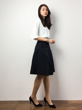 yuさん（レディース・167cm）の春コーディネート