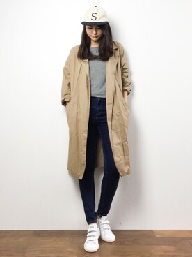 yuさん（レディース・167cm）の春コーディネート