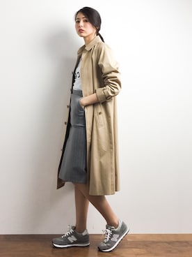 yuさん（レディース・167cm）の春コーディネート