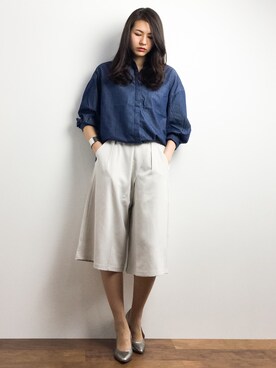 yuさん（レディース・167cm）の春コーディネート