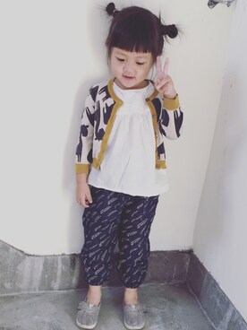 「fall style」｜chiiingziiiさん（キッズ・100cm）の秋コーディネート