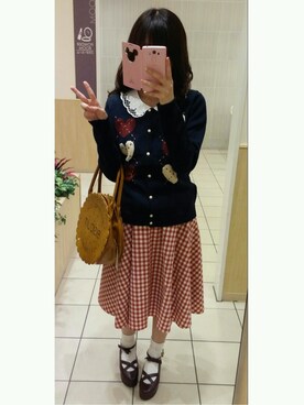 「フィントハロウィン」｜ちひろさん（レディース・155cm）の秋コーディネート