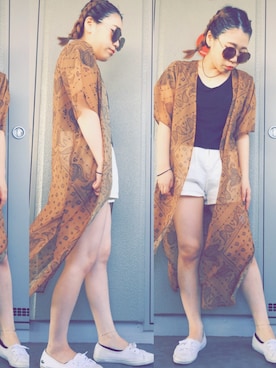 ARIKAさん(レディース・151cm)の夏コーディネート