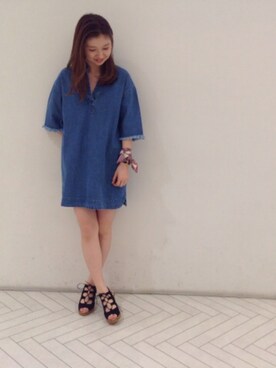 ちーちゃんさん（レディース・157cm）の春コーディネート