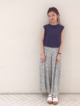 ちーちゃんさん（レディース・157cm）の春コーディネート