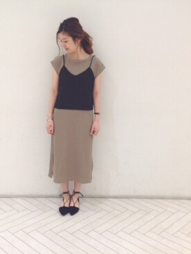 ちーちゃんさん(レディース・157cm)の夏コーディネート