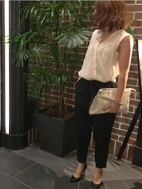 「sweet&sheep（スイート＆シープ）のアイテム」を使った、mamiさん（レディース・154cm）の秋コーディネート