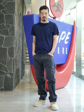 西村 貴大さん（メンズ・173cm）の春コーディネート