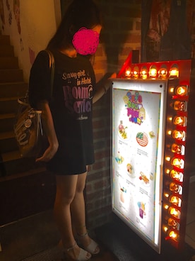 「Barbie（バービー）のアイテム（バッグ）」を使った、hina💒🌹☁︎さん（レディース・149cm）の夏コーディネート