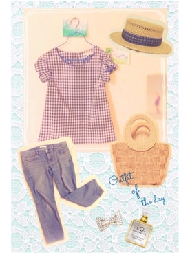 yuiko;)さん(レディース・152cm)の夏コーディネート