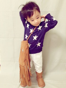 yu♡chanさん（キッズ・90cm）の秋コーディネート