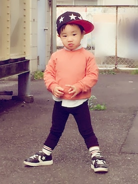 yu♡chanさん（キッズ・90cm）の秋コーディネート