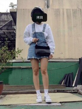 「PROVIDERのアイテム」を使った、TZU-HUI,SUNさん（レディース・158cm）の秋コーディネート