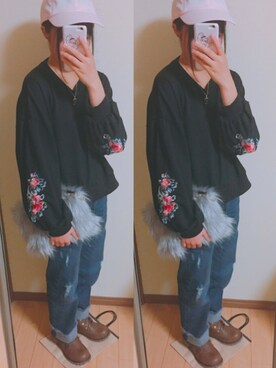 →RINA。さんのコーディネート