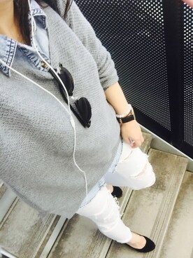 「Daniel Wellington」｜(。A。)さん（レディース・156cm）の秋コーディネート