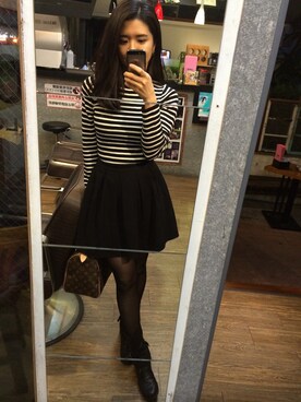 「LOUIS VUITTON（ルイヴィトン）のアイテム（トートバッグ、その他）」を使った、Stella Linさん（レディース・160cm）の夏コーディネート