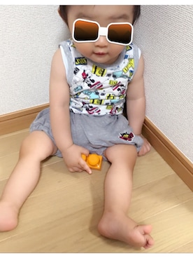 Sa_♡さん（キッズ・80cm）の夏コーディネート
