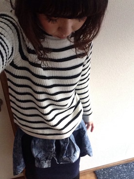 mika0527◡̈⃝♡さん（レディース・158cm）の冬コーディネート