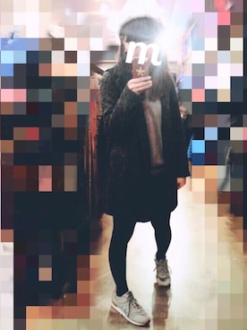 「SMELLY（スメリー）のアイテム（ピアス（両耳用））」を使った、m⋆mさん（レディース・154cm）の秋コーディネート