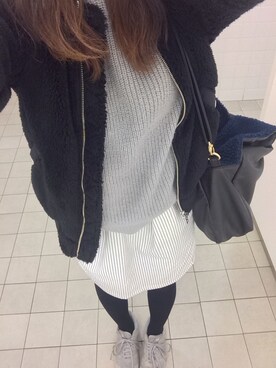 m⋆mさん（レディース・154cm）の秋コーディネート