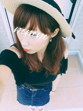 m⋆mさん（レディース・154cm）の夏コーディネート