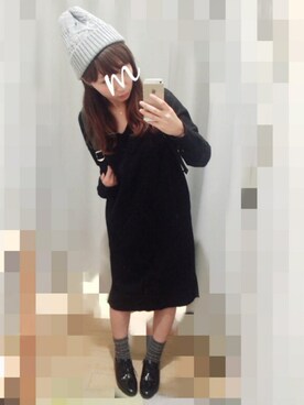 m⋆mさん（レディース・154cm）の秋コーディネート