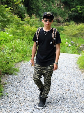 「LONGINES（ロンジン）のアイテム」を使った、MIN_WEIさん（メンズ・171cm）の夏コーディネート