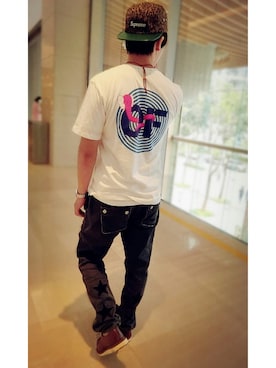 「OriginalFake（オリジナルフェイク）のアイテム」を使った、MIN_WEIさん（メンズ・171cm）の秋コーディネート