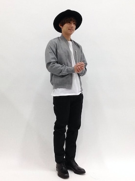 「JOURNAL STANDARD（ジャーナルスタンダード）のアイテム（MA-1）」を使った、Tomoさん（メンズ・167cm）の春コーディネート