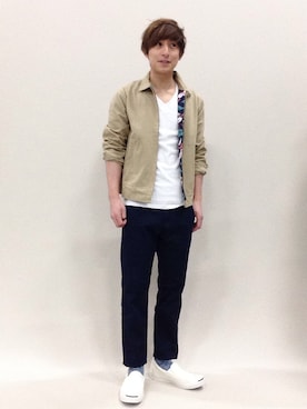 「relume」｜Tomoさん（メンズ・167cm）の春コーディネート