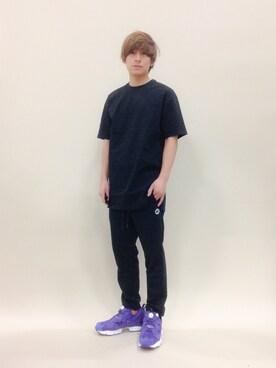 「EN ROUTE（アンルート）のアイテム（トップス）」を使った、Tomoさん（メンズ・167cm）の春コーディネート