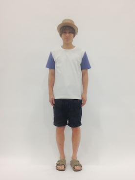 「PROJECT SR'ES（プロジェクトエスアールエス）のアイテム」を使った、Tomoさん（メンズ・167cm）の春コーディネート