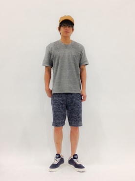 「HAMNETT（ハムネット）のアイテム」を使った、Tomoさん（メンズ・167cm）の春コーディネート