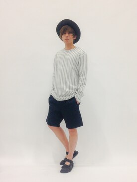 「アー・ペー・セー(A.P.C.)」｜Tomoさん（メンズ・167cm）の春コーディネート