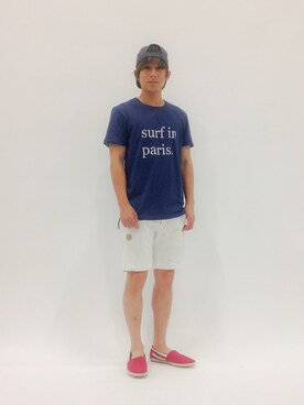 「surf in paris」｜Tomoさん（メンズ・167cm）の春コーディネート