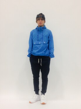「レトロ」｜「アイテム（マウンテンパーカー）」を使った、Tomoさん（メンズ・167cm）の春コーディネート