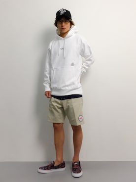 「サーフショーツ」｜Tomoさん（メンズ・167cm）の夏コーディネート