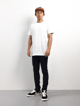 「24SURF_（トゥーフォーサーフ）のアイテム」を使った、Tomoさん（メンズ・167cm）の夏コーディネート