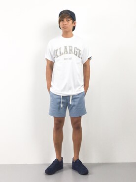 「シック」｜「アイテム（キャップ）」を使った、Tomoさん（メンズ・167cm）の夏コーディネート