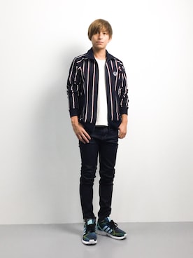 「ZOZO」｜「アイテム（ブルゾン）」を使った、Tomoさん（メンズ・167cm）の夏コーディネート