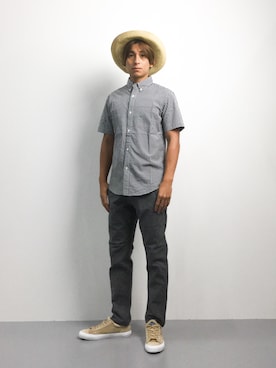 Tomoさん(メンズ・167cm)の夏コーディネート